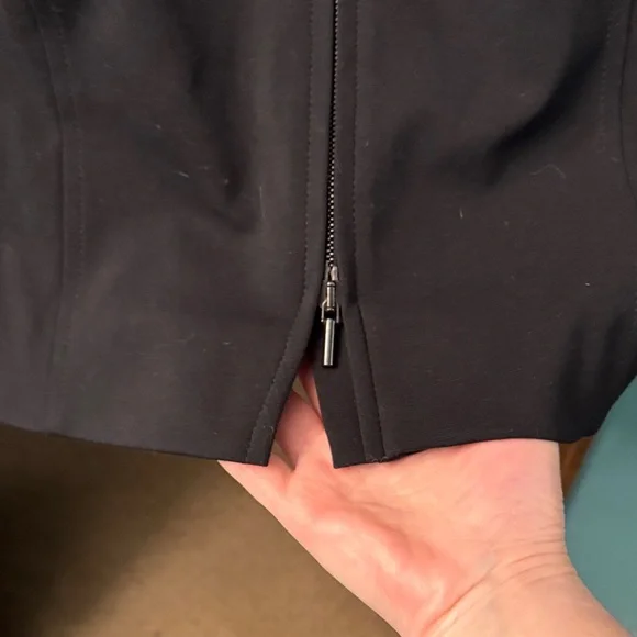 Akris Punto Black Long Sleeve Dress size 14 - Picture 5 of 6